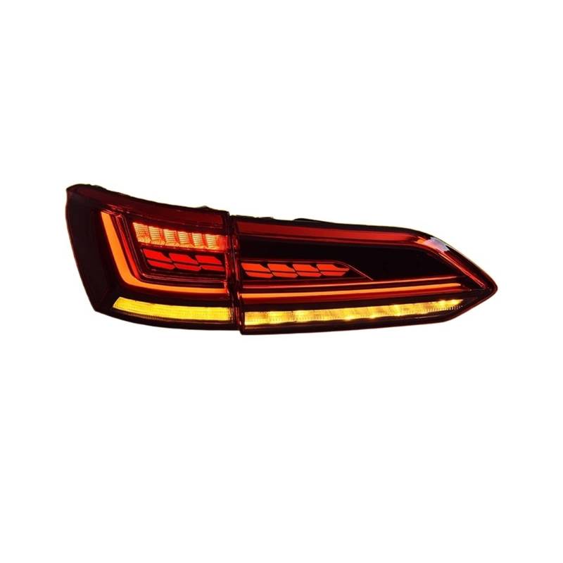 Rücklicht-Baugruppe, kompatibel for VW Touareg 2019–2023, LED-Fahrlicht, LED-Bremslicht, LED, sequentielles Blinker-LED(Blackened) von EPNYWJTE