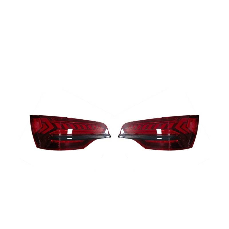 Rücklicht kompatibel for Audi Q7 2006–2015. Rücklichter mit sequentiellem Blinker, Animation, Bremse, Parken, Leuchtturm, Facelift(2006-2009 Black) von EPNYWJTE
