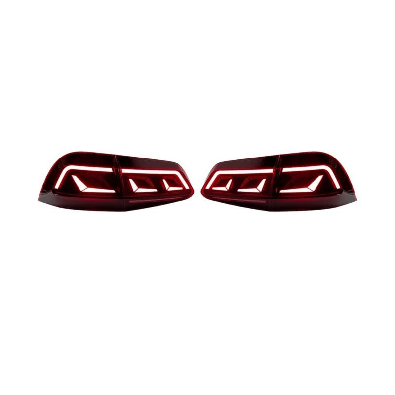 Rücklicht kompatibel for VW Touareg 2011–2018. Rücklichter mit sequentiellem Blinker, Animation, Bremse, Parken, Nachrüstung, Facelift von EPNYWJTE