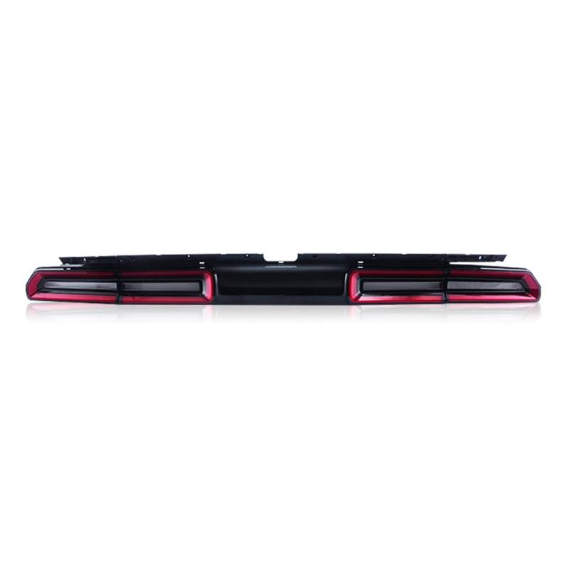Rücklichtbaugruppe kompatibel for Dodge Challenger 2008–2014, LED-Lauflicht, LED-Bremslicht, LED-sequentieller Blinker, LED-Rückfahrlicht(Red turn signal,R) von EPNYWJTE
