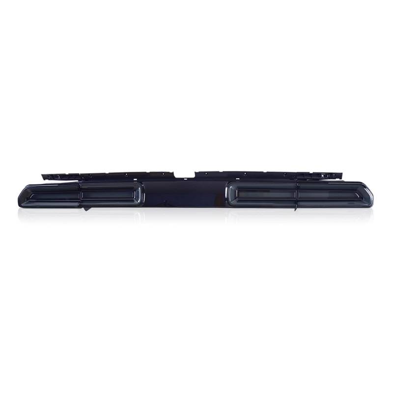 Rücklichtbaugruppe kompatibel for Dodge Challenger 2008–2014, LED-Lauflicht, LED-Bremslicht, LED-sequentieller Blinker, LED-Rückfahrlicht(Red turn signal,Smoked) von EPNYWJTE