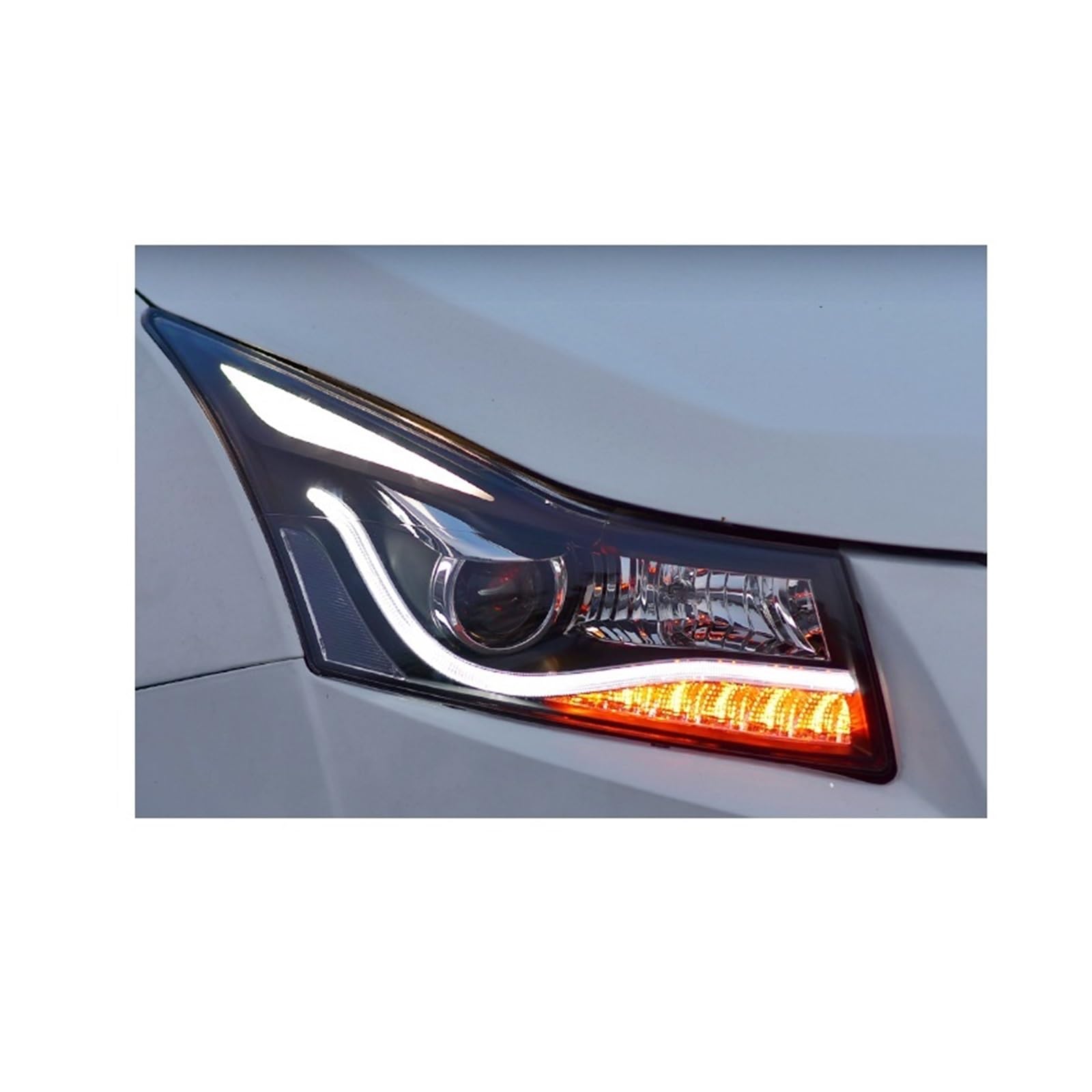 Scheinwerfer Kompatibel for 2009-2014 Scheinwerfer Be-xenon Projektor Front Lampe Auto Styling T(With xenon bulb kit) von EPNYWJTE