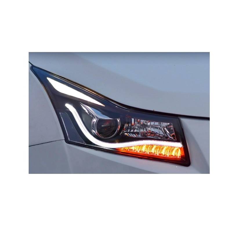 Scheinwerfer Kompatibel for 2009-2014 Scheinwerfer Be-xenon Projektor Front Lampe Auto Styling T(With xenon bulb kit) von EPNYWJTE