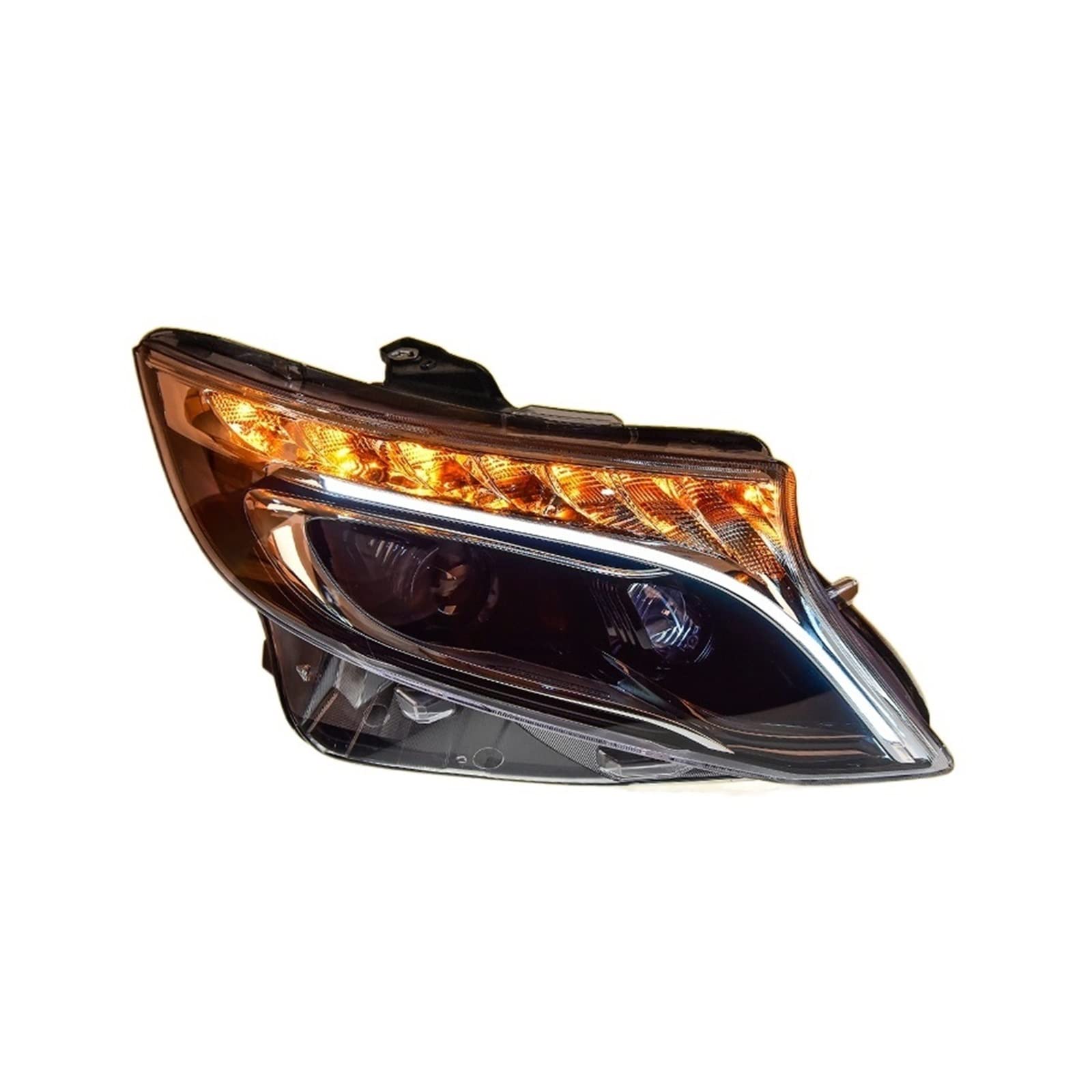 Scheinwerferbaugruppe, kompatibel for Mercedes-Benz Vito W447 2014–2020 V-Klasse/Metris, LED-sequentieller Blinker, LED-Tagfahrlicht, Voll-LED-Licht(Right-drive) von EPNYWJTE