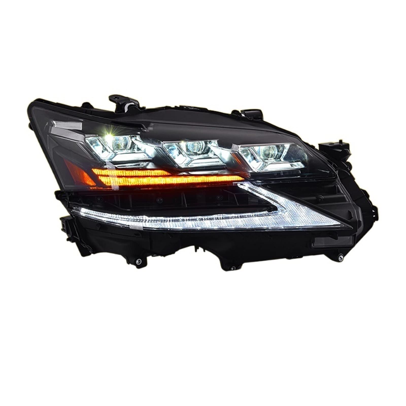 Scheinwerferbaugruppe kompatibel for LEXUS GS 2016–2019, LED-DRL, LED-Abblendlicht, LED-sequentieller Blinker, LED-Linse, Fernlicht Scheinwerferbaugruppe kompatibel for LEXUS GS 2016–2019, LED-DRL, LED-Abblendlicht, LED-sequentieller Blinker, LED-Linse, Fernlicht von EPNYWJTE