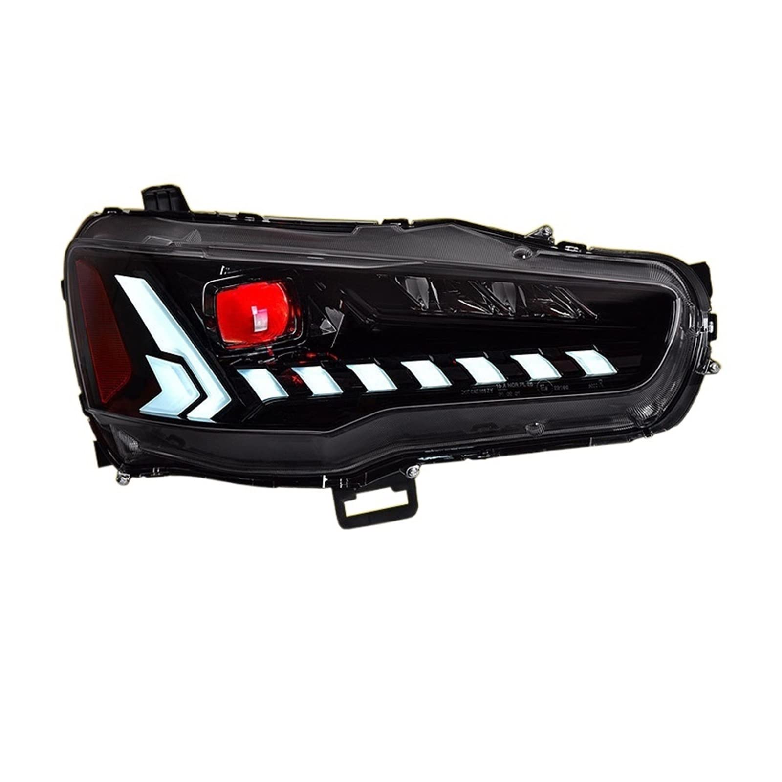 Scheinwerferbaugruppe kompatibel for Mitsubishi LANCER LED DRL LED Dual Beam Lens LED Fernlicht LED Sequential Blinker Scheinwerferbaugruppe kompatibel for Mitsubishi LANCER LED DRL LED Dual Beam Lens LED Fernlicht LED Sequential Blinker von EPNYWJTE