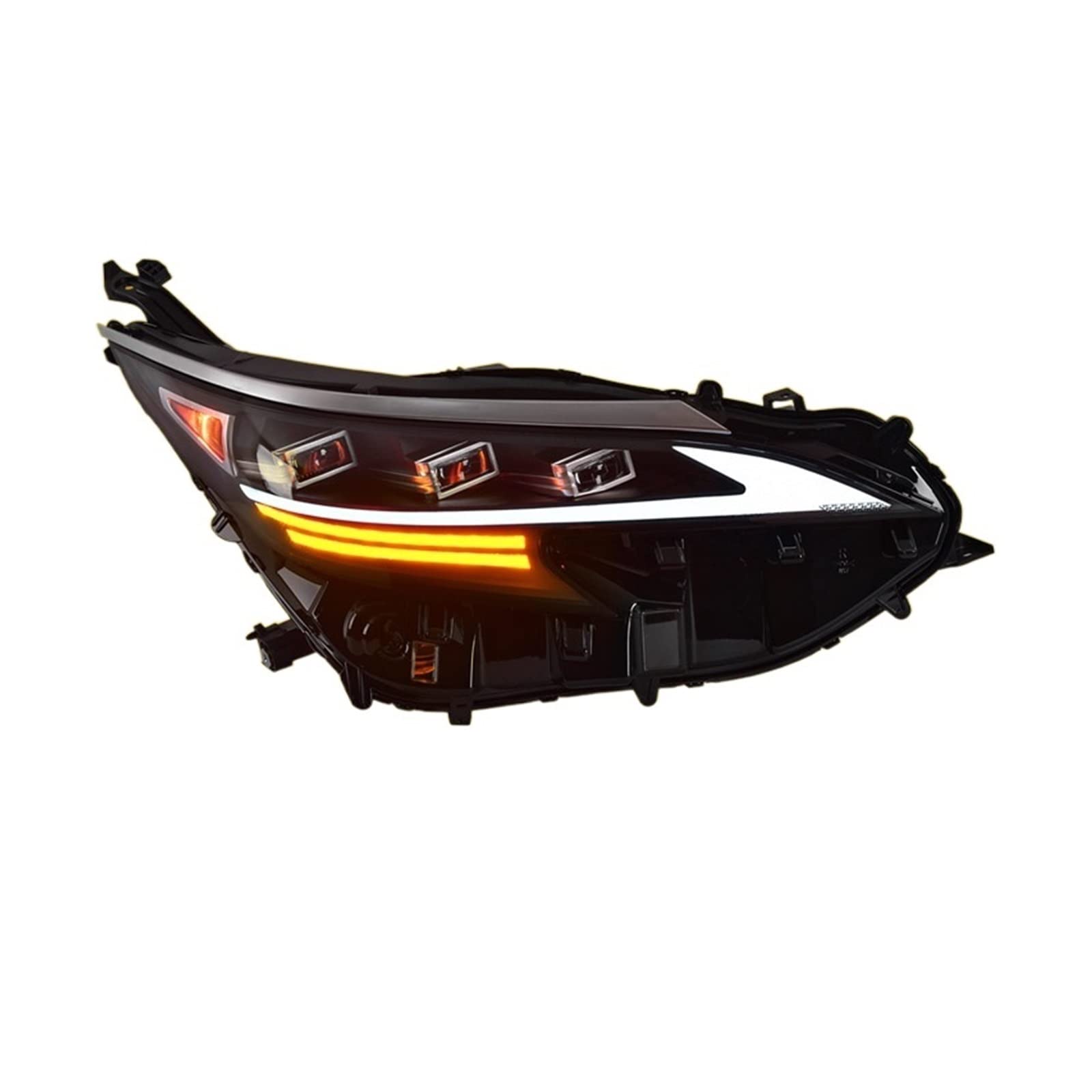 Scheinwerferbaugruppe kompatibel for Toyota Sienna 2020–2022, LED-Tagfahrlicht, LED-Abblendlicht-Linse, LED-sequentieller Blinker, LED-Fernlicht-Linse Scheinwerferbaugruppe kompatibel for Toyota Sienna 2020–2022, LED-Tagfahrlicht, LED-Abblendlicht-Linse, LED-sequentieller Blinker, LED-Fernlicht-Linse von EPNYWJTE