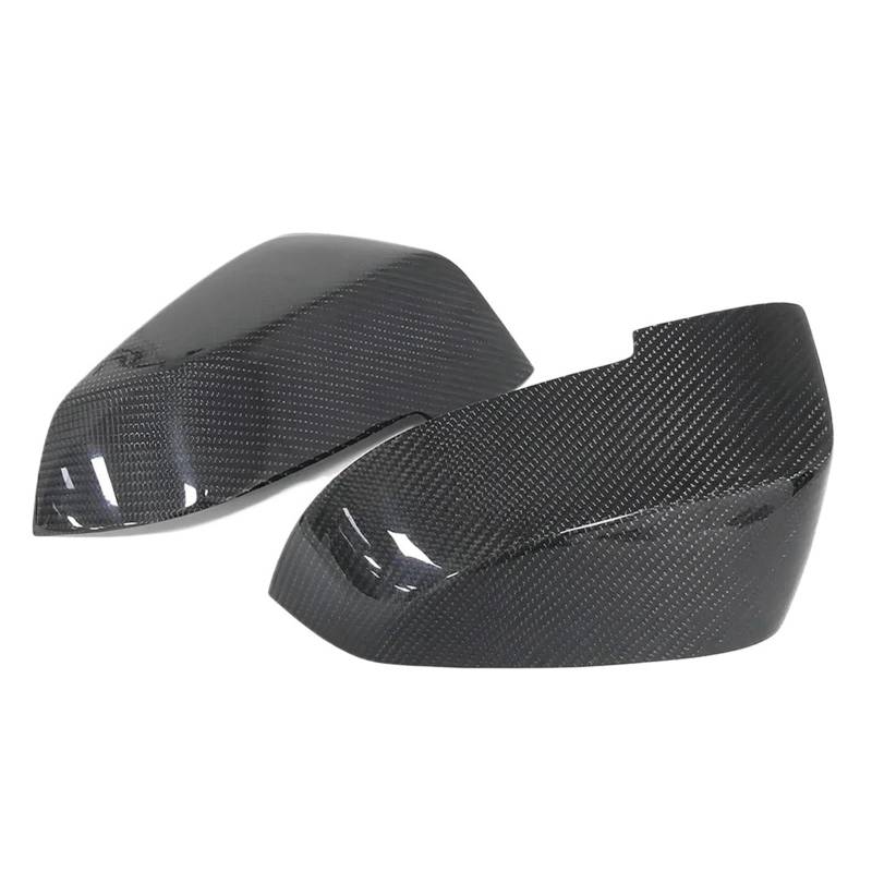 Spiegelkappen aus Kohlefaser Carbon Fiber Rückspiegelabdeckung Ersatz Kompatibel für BMW F10 F07 F06 F12 F13 F01 F02 5 6 7 Serie OEM oder M Stil(F07 14-17) von EPNYWJTE