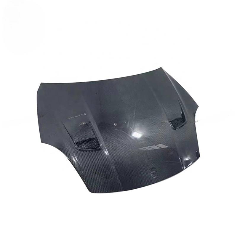 Style Dry Carbon Fiber Motorhauben-Motorhaube, kompatibel mit Porsche Cayene 9Y0 Motorhaube Modell 2018–2023 von EPNYWJTE