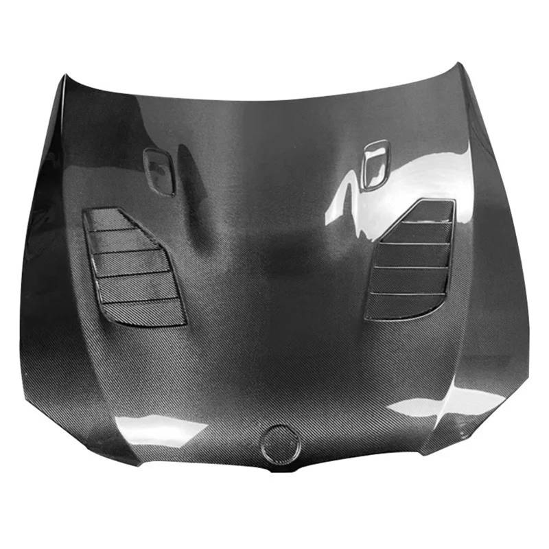 Trockene Kohlefaser-Motorhaube, Motorhaube, Motorabdeckung, kompatibel for BMW 3er-Serie E90 E92 E93 M3 2005–2012 von EPNYWJTE