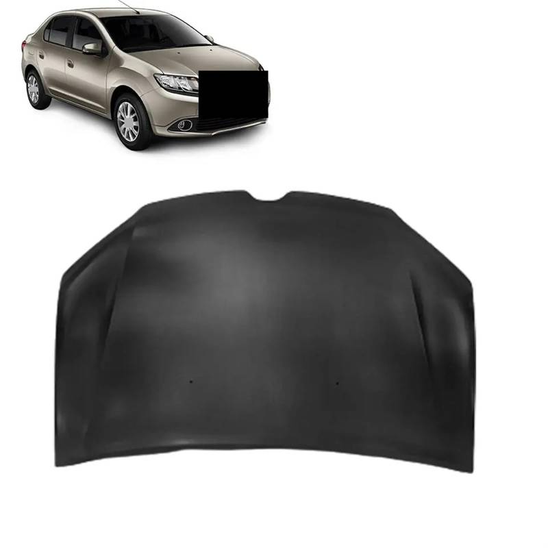 Zubehör Ersatz Stahl Front Stoßstange Motor Motorhaube Haube Abdeckung Kompatibel for Renault Logan 2013- von EPNYWJTE