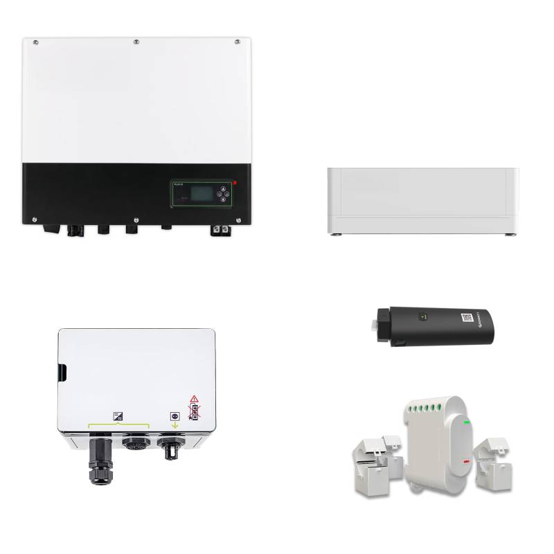 Ready2Plugin accessories with storage (up to 2.56 kWh) | Ready2Plugin power monitor | 3000 W emergency power socket | without solar modules von EPP.Solar