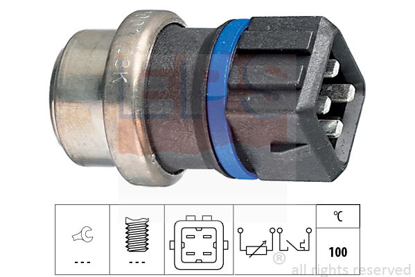 Sensor, Kühlmitteltemperatur EPS 1.830.536 Sensor, Kühlmitteltemperatur EPS 1.830.536 von EPS