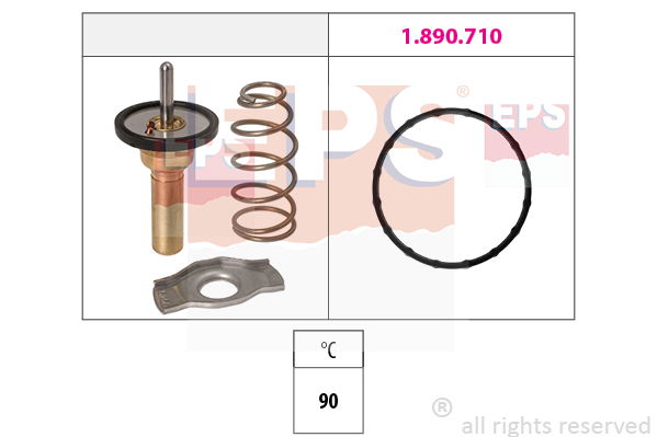 Thermostat, Kühlmittel EPS 1.880.774 von EPS