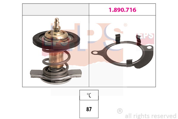 Thermostat, Kühlmittel EPS 1.880.820 Thermostat, Kühlmittel EPS 1.880.820 von EPS
