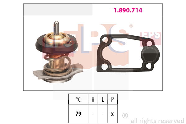 Thermostat, Kühlmittel EPS 1.880.942 von EPS