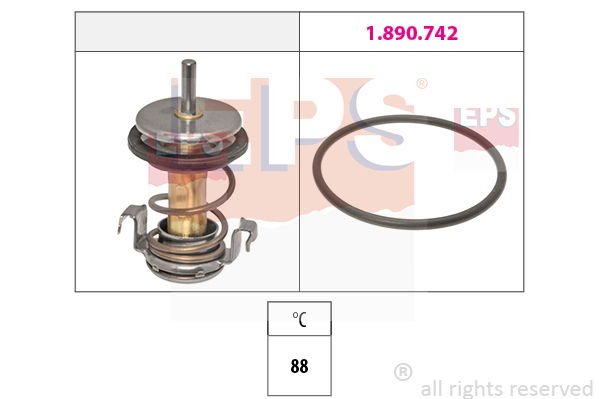 Thermostat, Kühlmittel EPS 1.880.990 von EPS