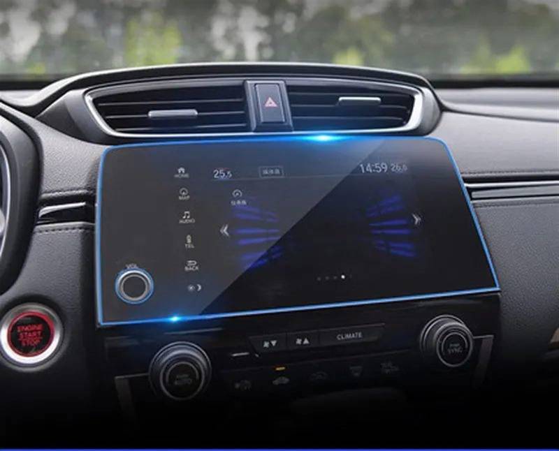 EQAUHYB Auto-Bildschirmfolie Kompatibel Mit CRV 2017 2018 2019 Autonavigations-Displayschutzfolie Aus Gehärtetem Glas, Displayschutzfolie, Auto-Innenausstattung(5 inch) von EQAUHYB