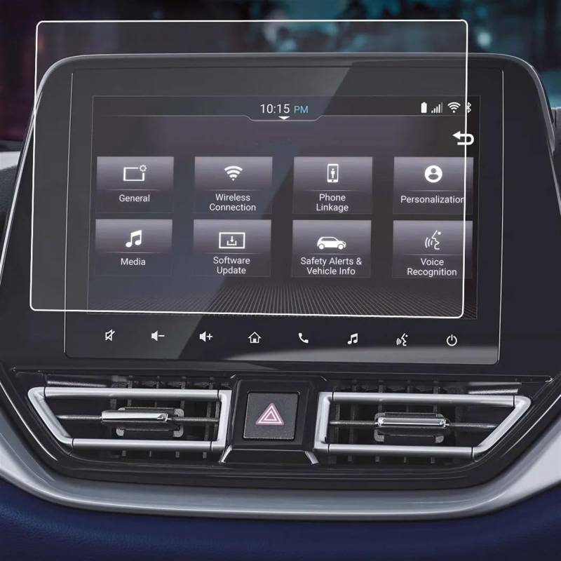 EQAUHYB Auto-Bildschirmfolie Kompatibel Mit Suzuki Für Baleno 2022 2023 2024 9 Zoll Auto-GPS-Navigation, Displayschutzfolie Aus Gehärtetem Glas von EQAUHYB