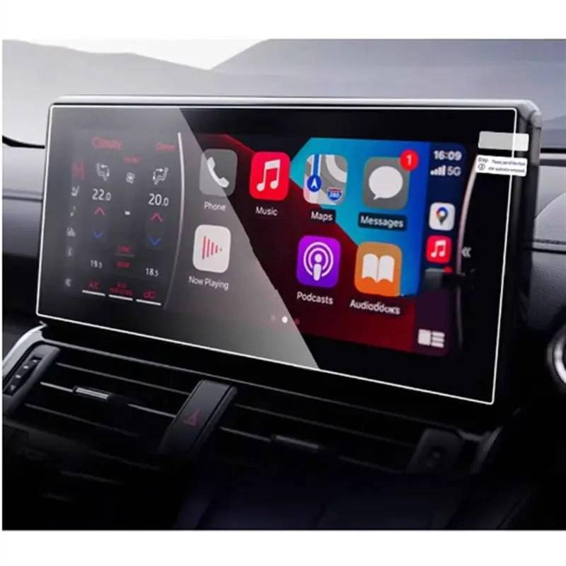 EQAUHYB Auto-Bildschirmfolie Kompatibel Mit Toyota Für Land Für Cruiser LC300 2022 12,3 Zoll Auto-GPS-Navigations-LCD-Bildschirm Displayschutzfolie Aus Gehärtetem Glas von EQAUHYB