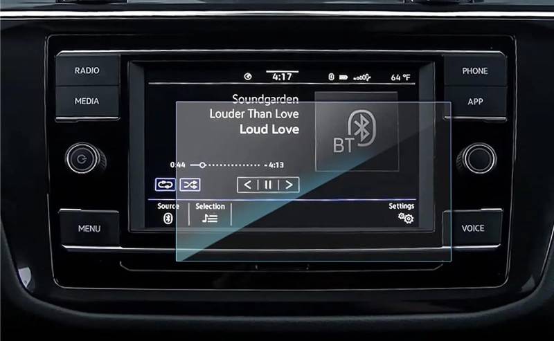 EQAUHYB Auto-Bildschirmfolie Kompatibel Mit VW Für Taos 2022, Auto-GPS-Navigation Und Armaturenbrett-Bildschirm, Schutzfolie Aus Gehärtetem Glas, Auto-Innenausstattung(GPS) von EQAUHYB