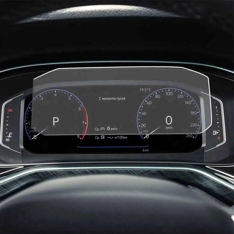 EQAUHYB Auto-Bildschirmfolie Kompatibel Mit VW Für Taos 2022 Auto-Armaturenbrett Aus Gehärtetem Glas, Displayschutzfolie, Innenausstattung von EQAUHYB