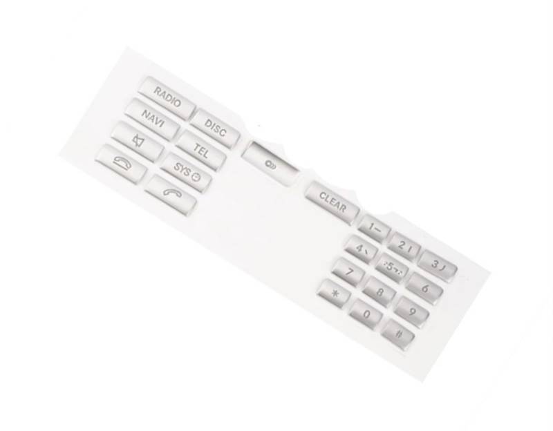 EQAUHYB Auto Knopf Aufkleber Kompatibel Mit Benz Für CLA C117 Für A W176 2013 2014 2015 2016 2017 2018 Mittelkonsole CD Multimedia Tasten Aufkleber Verkleidung(A) von EQAUHYB