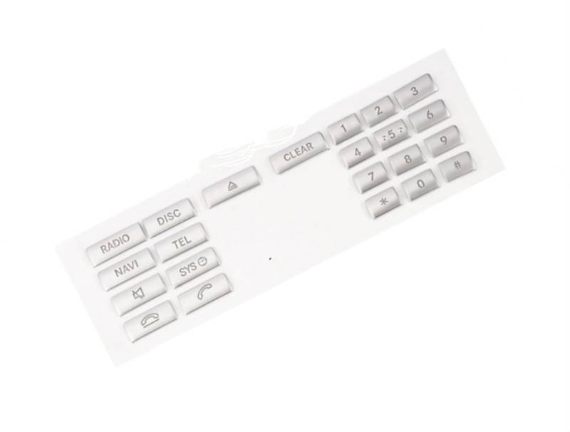 EQAUHYB Auto Knopf Aufkleber Kompatibel Mit Benz Für CLA C117 Für A W176 2013 2014 2015 2016 2017 2018 Mittelkonsole CD Multimedia Tasten Aufkleber Verkleidung(B) von EQAUHYB