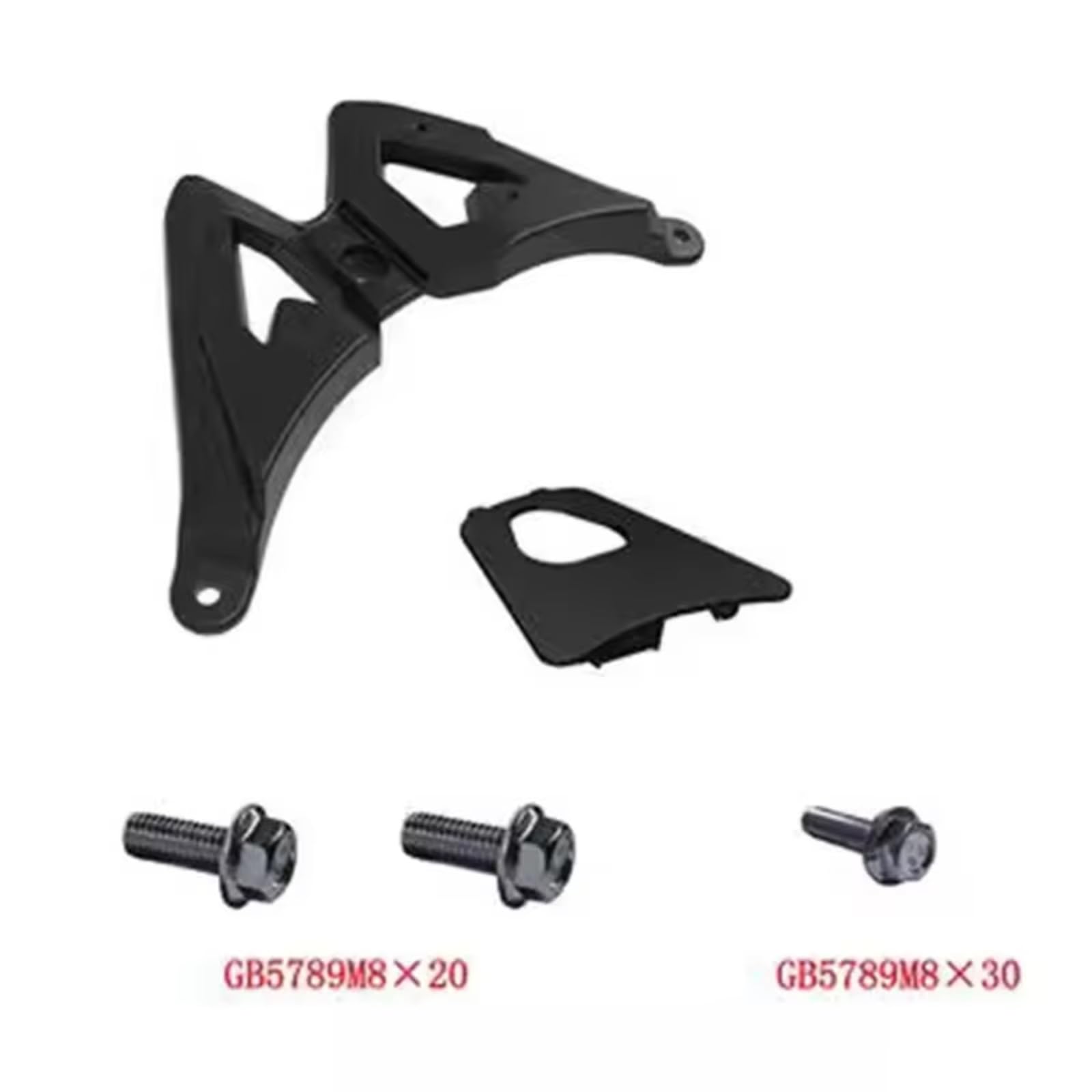 EQAUHYB Motorrad Gepäckträger Kompatibel Mit ZONTES Für 350E ZT350T-E Heckträger Motorradumbauzubehör Heckablage Heckboxträger Gepäckträger(Dark Gray) von EQAUHYB