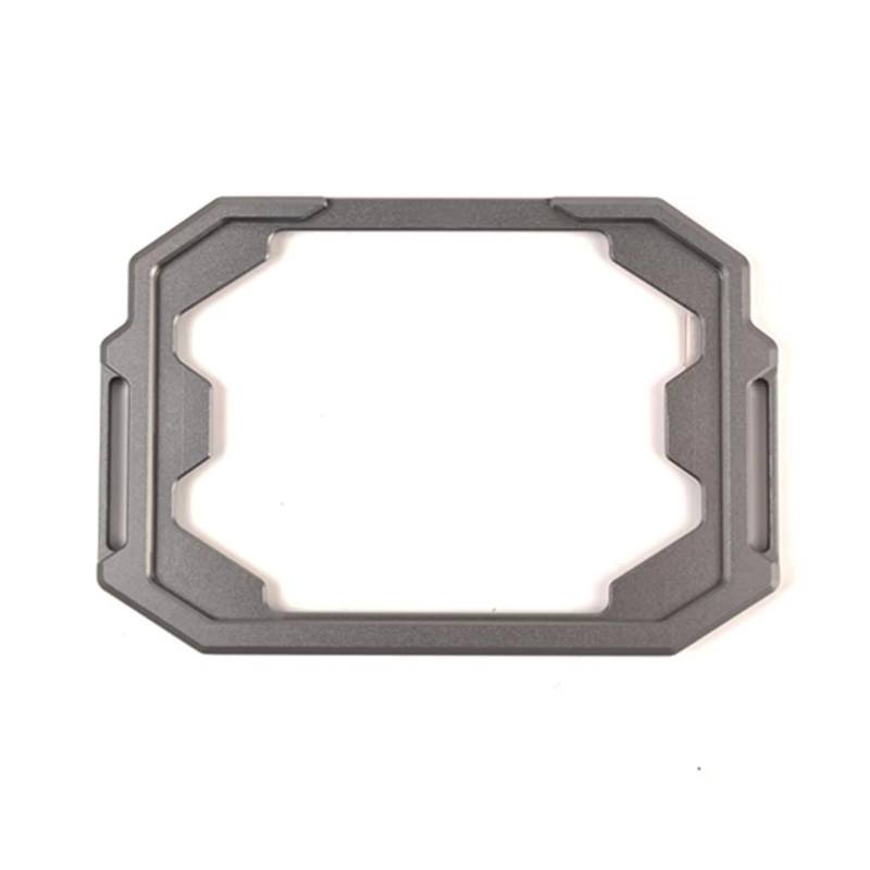 EQAUHYB Motorrad Tachometerrahmen Für ADV160 2021 2022 2023 2024 Motorradinstrument Armaturenbrett Abdeckungsrahmen Dekorativ Für Legierungsmessgerät Abdeckungsänderungszubehör(Gray) von EQAUHYB