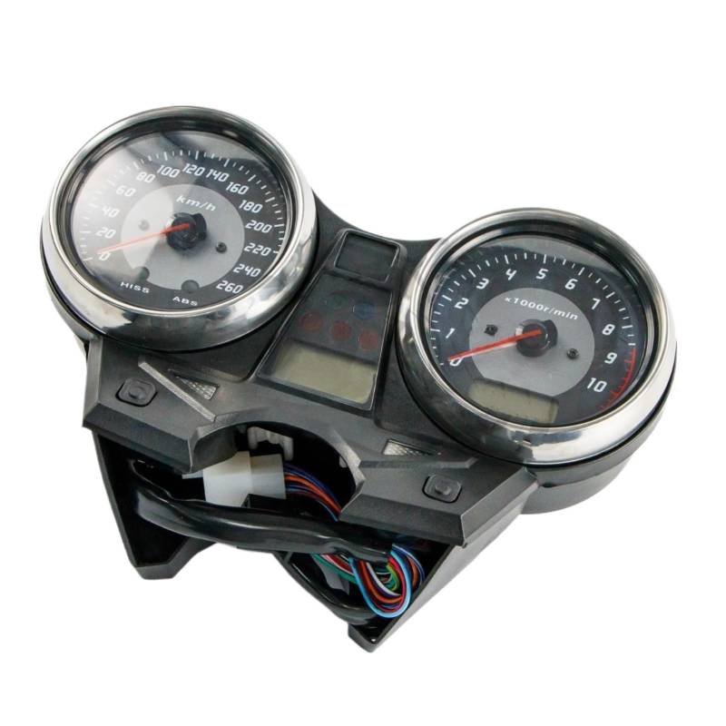 EQAUHYB Motorrad Tachometerrahmen Für CB1300 2009 2010 2011 2012 2013 Motorrad Instrument Abdeckung Zubehör LCD Computer Geschwindigkeitsmesser Grüne Tachometer Meter Instrument Gauge von EQAUHYB