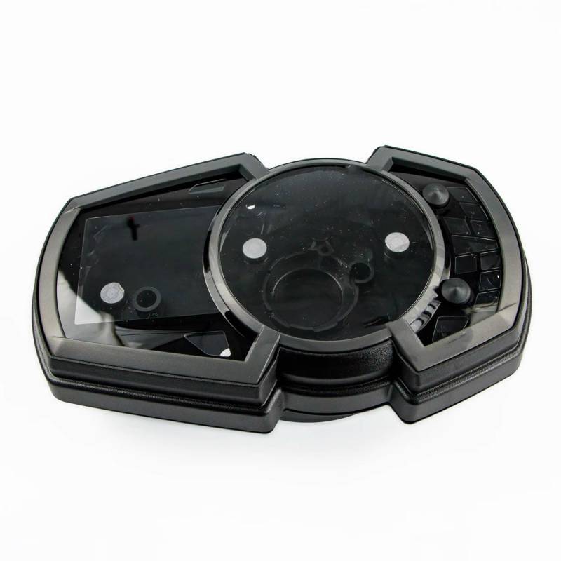EQAUHYB Motorrad Tachometerrahmen Für Ninja Für ZX6R 2019 2020 2021 2022 2023 Motorrad Tachometer Instrument Kilometerzähler Drehzahlmesser Shell Meter Fall Gauge Gehäuse Abdeckung Zubehör von EQAUHYB