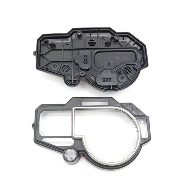 EQAUHYB Motorrad Tachometerrahmen Für S1000RR Für HP4 2009 2010 2011 2012 2013 2014 Motorrad Tachogehäuse Instrumentengehäuseabdeckung Kilometerzählergehäuse Modifikationszubehör von EQAUHYB