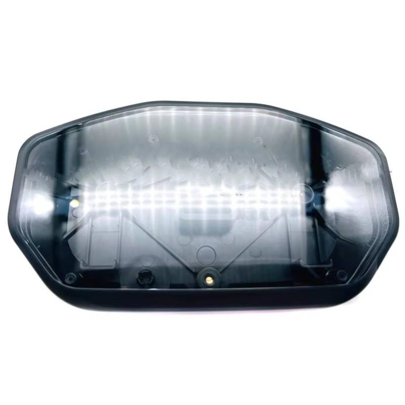 EQAUHYB Motorrad Tachometerrahmen Kompatibel Mit Ducati Für Monster 821 2014 2015 2016 2017 2018 2019 Motorrad Instrumentenabdeckung Armaturenbrett Shell Bildschirm Tachometergehäuse Zubehör von EQAUHYB