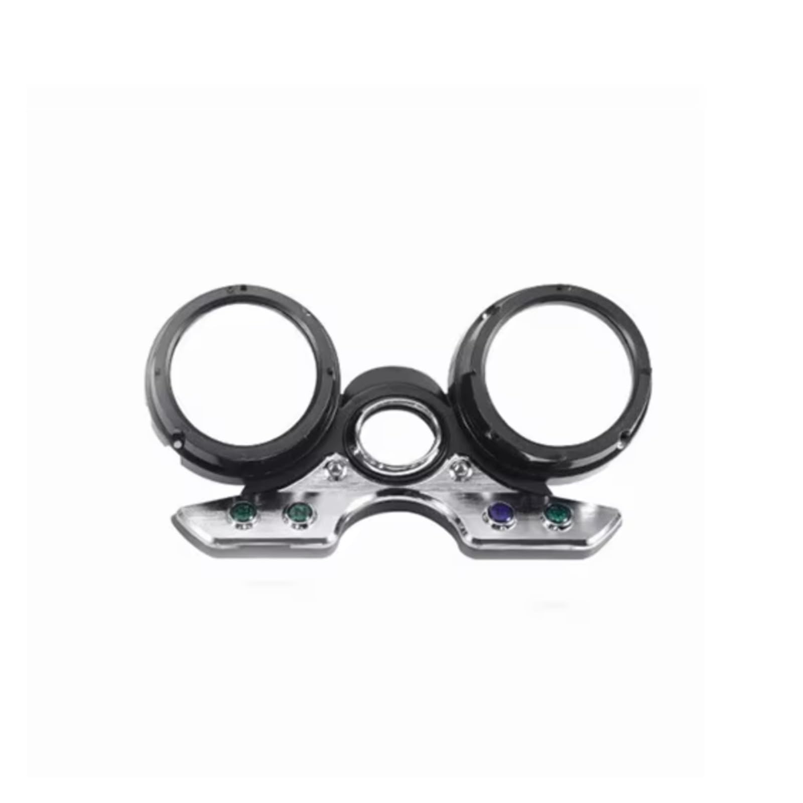 EQAUHYB Motorrad Tachometerrahmen Kompatibel Mit Suzuki Für GSX250 Für GSX400 Für GSX750 Für Inazuma 400 Für GK7AB Für GSX1200 Drehzahlmesser Tachometer Instrumentengehäuse(Size 4) von EQAUHYB