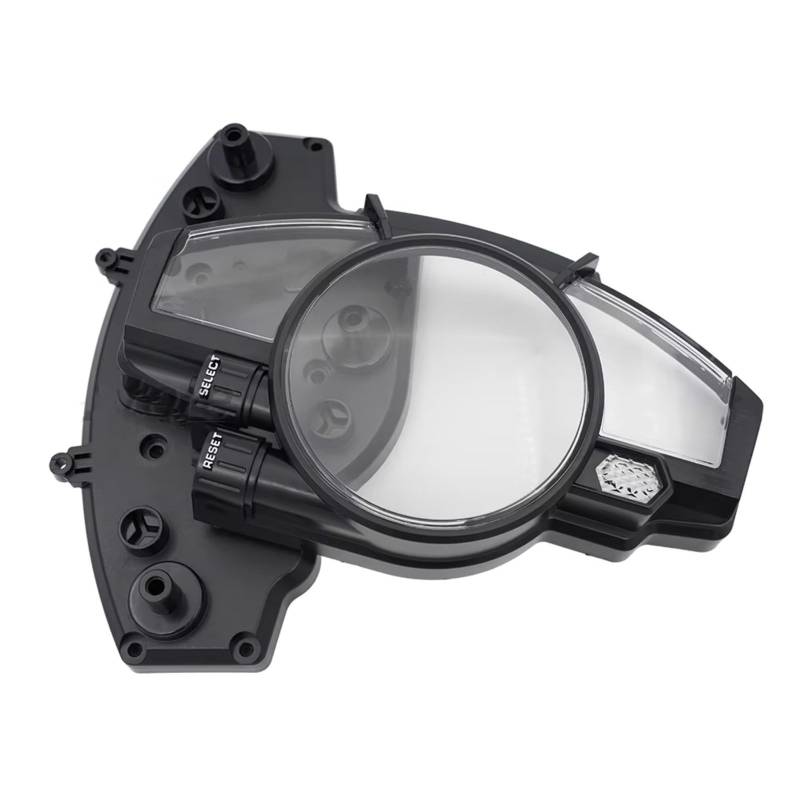 EQAUHYB Motorrad Tachometerrahmen Kompatibel Mit Yamaha Für YZF Für R1 2007 2008 Motorradinstrument Tachometer Drehzahlmesser Messgerät Gehäuseabdeckung Modifikationszubehör von EQAUHYB