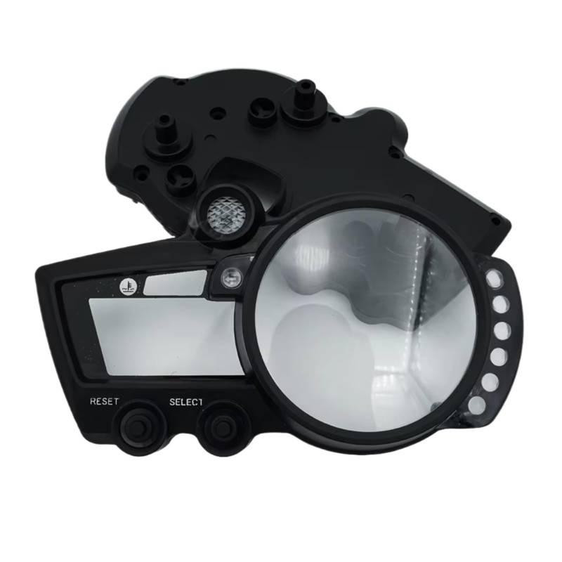 EQAUHYB Motorrad Tachometerrahmen Kompatibel Mit Yamaha Für YZF R1 2002 2003 Für R6 2003 2004 2005 Für R6S 2008 2009 Motorrad Tachometer Instrument Drehzahlmesser Messgerät Gehäuseabdeckung von EQAUHYB