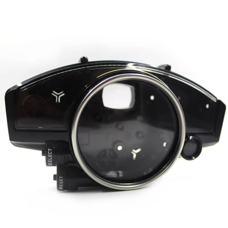 EQAUHYB Motorrad Tachometerrahmen Kompatibel Mit Yamaha Für YZF R1 2004 2005 2006 Für R6 2006 2007 2008 2009 2010 2011 2012 2013 2014 Motorrad Tachometer Drehzahlmesser Messgerät Gehäuseabdeckung von EQAUHYB