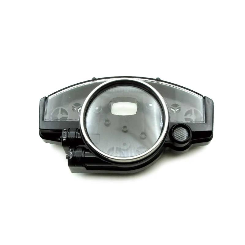 EQAUHYB Motorrad Tachometerrahmen Kompatibel Mit Yamaha Für YZFR6 2006–2016 Für R1 2004 2005 2006 Motorrad Messgerät Kilometerzähler Instrument Drehzahlmesser Gehäuseabdeckung Tachometer Teile von EQAUHYB