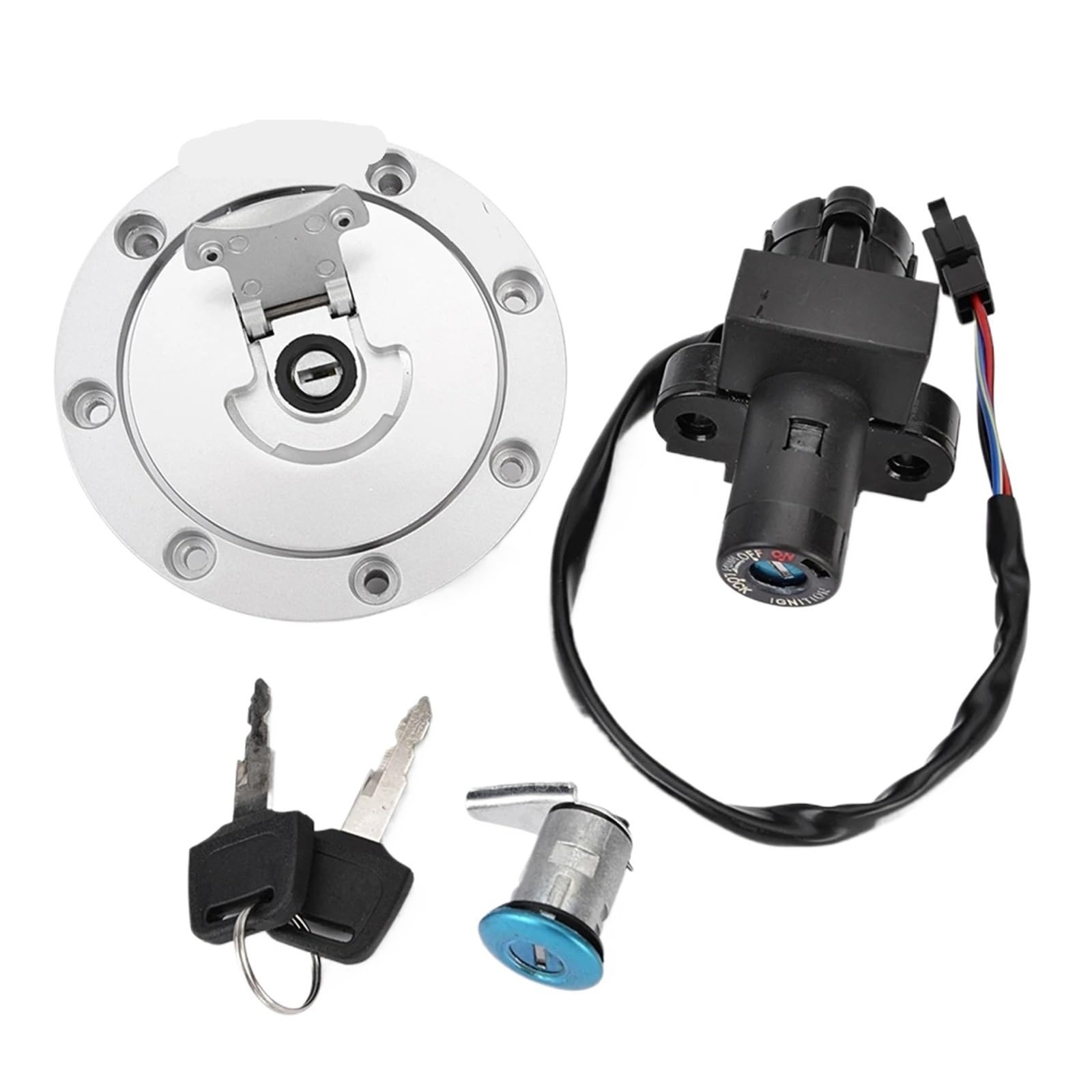EQAUHYB Zündschalter Kompatibel Mit CBR900 1992 1993 1994 1995 1996 1997 Motorrad-Zündschalter, Tankdeckel-Abdeckung, Sperrschlüssel-Set, Zubehör-Abdeckung 35100-MR8-027 EQAUHYB Zündschalter Kompatibel Mit CBR900 1992 1993 1994 1995 1996 1997 Motorrad-Zündschalter, Tankdeckel-Abdeckung, Sperrschlüssel-Set, Zubehör-Abdeckung 35100-MR8-027 von EQAUHYB