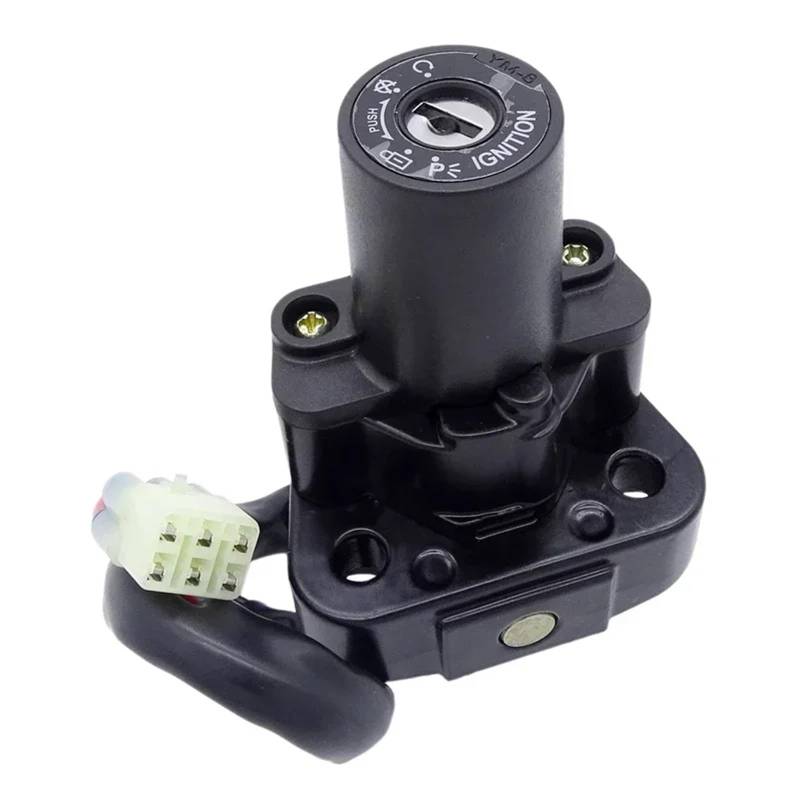 EQAUHYB Zündschalter Kompatibel Mit Für Ninja Für 250R EX250J 2008 2009 2010 2011 2012 Motorrad Zündung Startschalter Sperrschlüssel Sperre Tankdeckelschlüsselsatz von EQAUHYB