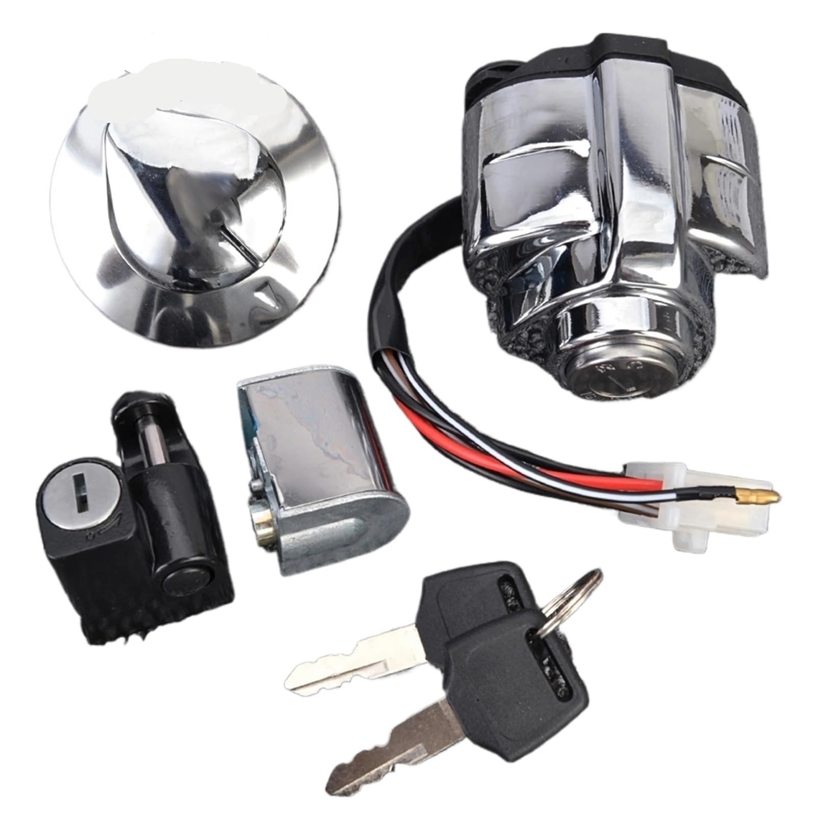 EQAUHYB Zündschalter Kompatibel Mit VT250 Für Magna 250 1995 1996 1997 Motorrad-Zündgerät, Tankdeckel, Zündschloss, Startschalter, Teile, Zubehör EQAUHYB Zündschalter Kompatibel Mit VT250 Für Magna 250 1995 1996 1997 Motorrad-Zündgerät, Tankdeckel, Zündschloss, Startschalter, Teile, Zubehör von EQAUHYB