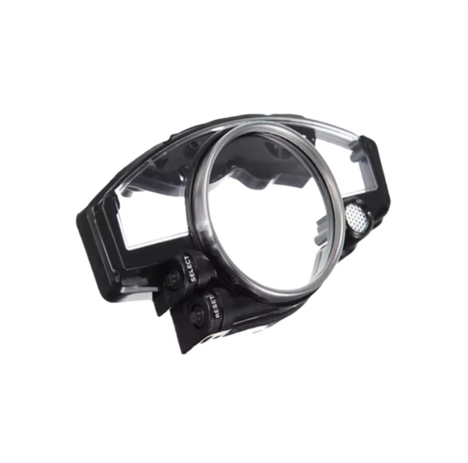 Motorrad Tachometerrahmen Kompatibel Mit Yamaha Für YZFR6 2006 2007 2008 2009 2010 2011 2012 Tachometer Uhr Instrumentenbox Instrumentenkilometerzähler Drehzahlmesser Gehäuseabdeckung(Only Cover) von EQAUHYB
