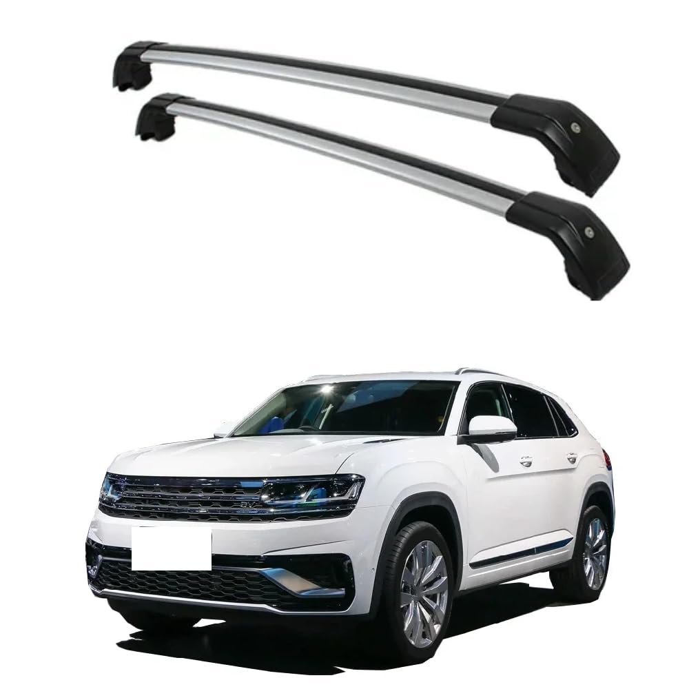 2PCS Auto Aluminium Relingträger Dachträger, für Atlas Cross Sport Gepäckträger Dachboxen Fahrradträger Dachgepäckträger Car Zubehör,A 2PCS Auto Aluminium Relingträger Dachträger, für Atlas Cross Sport Gepäckträger Dachboxen Fahrradträger Dachgepäckträger Car Zubehör,A von EQLIFD