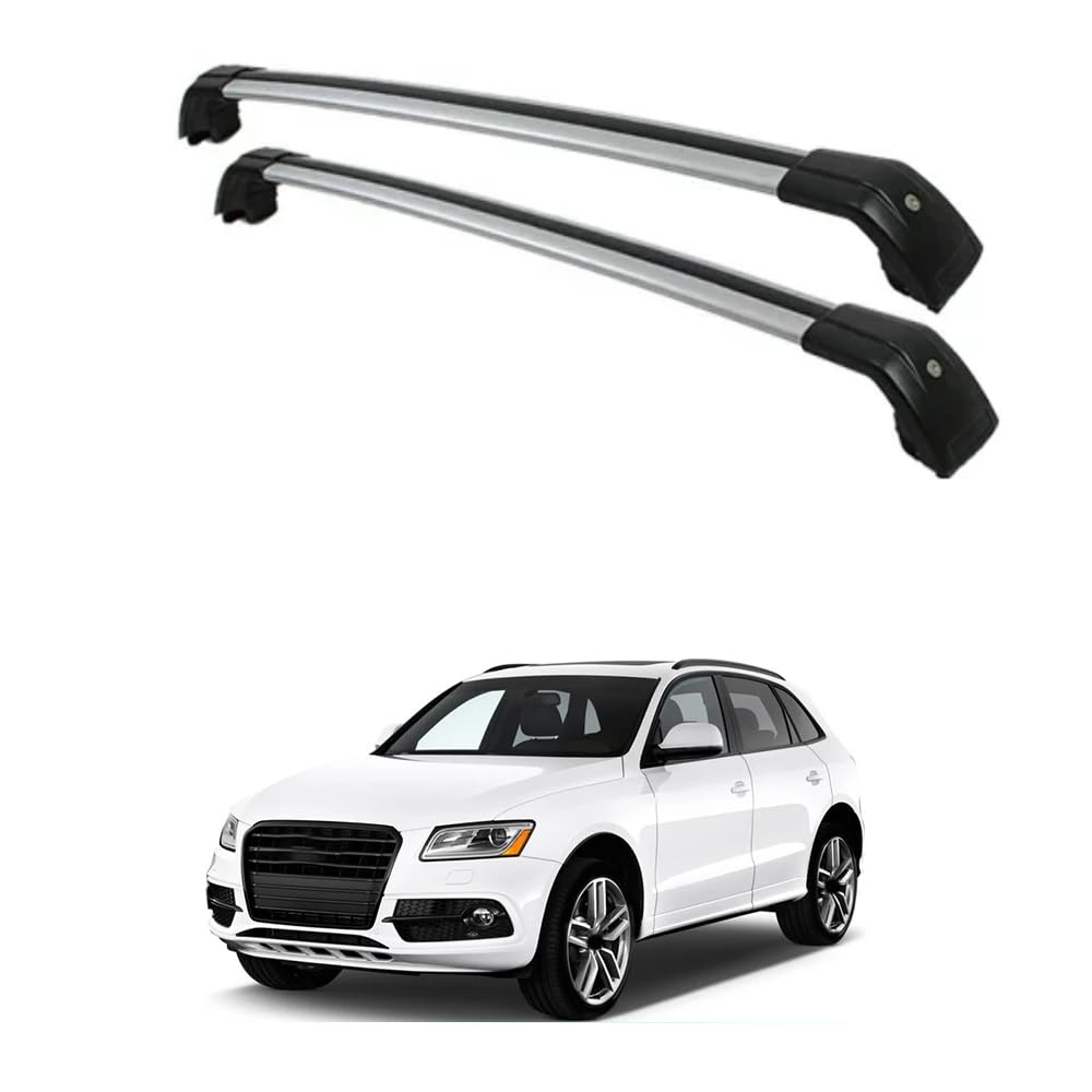 2PCS Auto Aluminium Relingträger Dachträger, für Audi SQ5 8R FY SUV 2008-2023 Gepäckträger Dachboxen Fahrradträger Dachgepäckträger Car Zubehör,A 2PCS Auto Aluminium Relingträger Dachträger, für Audi SQ5 8R FY SUV 2008-2023 Gepäckträger Dachboxen Fahrradträger Dachgepäckträger Car Zubehör,A von EQLIFD