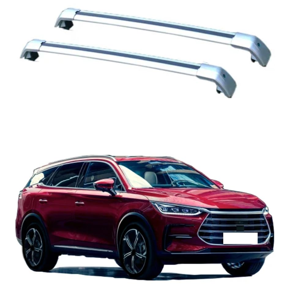 2PCS Auto Aluminium Relingträger Dachträger, für BYD Tang 5-Door SUV 2018-2023 Gepäckträger Dachboxen Fahrradträger Dachgepäckträger Car Zubehör,C 2PCS Auto Aluminium Relingträger Dachträger, für BYD Tang 5-Door SUV 2018-2023 Gepäckträger Dachboxen Fahrradträger Dachgepäckträger Car Zubehör,C von EQLIFD