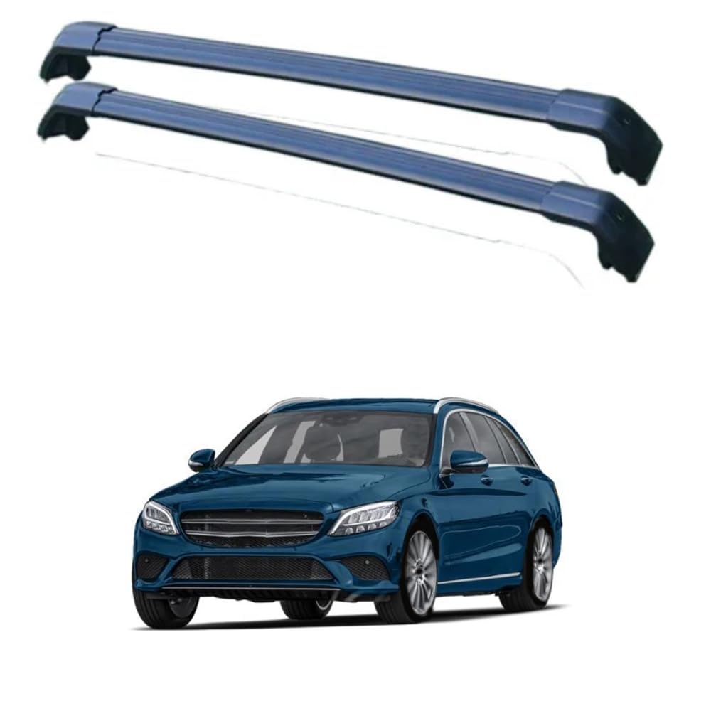 2PCS Auto Aluminium Relingträger Dachträger, für Mercedes-Benz C-Class 2015-2019 Gepäckträger Dachboxen Fahrradträger Dachgepäckträger Car Zubehör,B 2PCS Auto Aluminium Relingträger Dachträger, für Mercedes-Benz C-Class 2015-2019 Gepäckträger Dachboxen Fahrradträger Dachgepäckträger Car Zubehör,B von EQLIFD