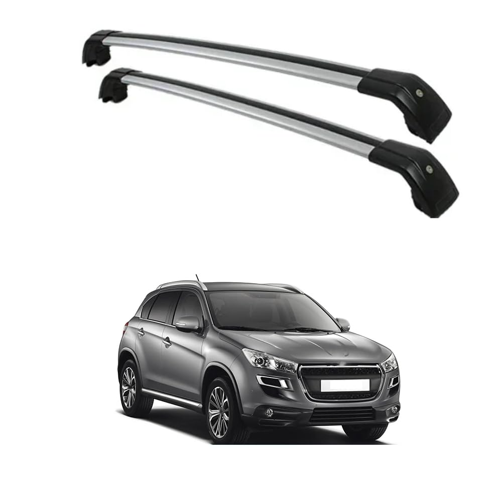 2PCS Auto Aluminium Relingträger Dachträger, für Peugeot 4008 2016-2023 Gepäckträger Dachboxen Fahrradträger Dachgepäckträger Car Zubehör,A 2PCS Auto Aluminium Relingträger Dachträger, für Peugeot 4008 2016-2023 Gepäckträger Dachboxen Fahrradträger Dachgepäckträger Car Zubehör,A von EQLIFD