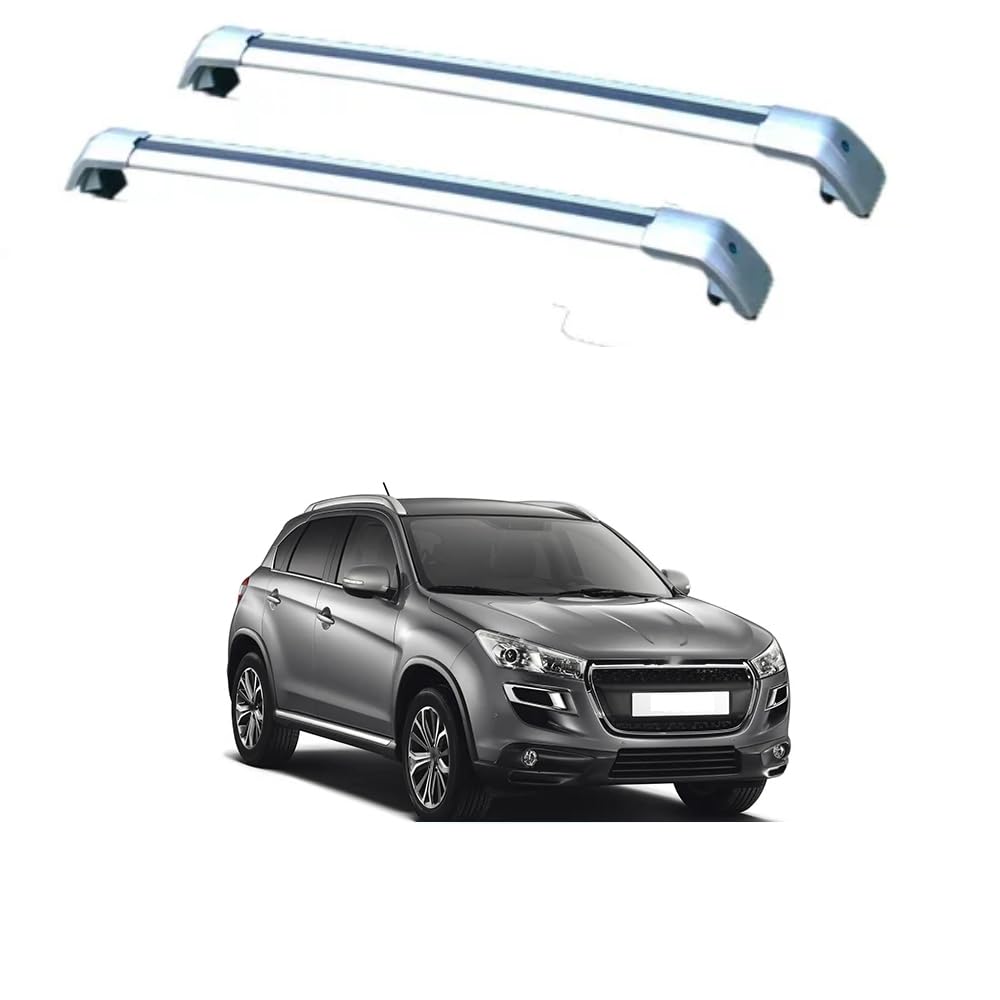 2PCS Auto Aluminium Relingträger Dachträger, für Peugeot 4008 2016-2023 Gepäckträger Dachboxen Fahrradträger Dachgepäckträger Car Zubehör,C 2PCS Auto Aluminium Relingträger Dachträger, für Peugeot 4008 2016-2023 Gepäckträger Dachboxen Fahrradträger Dachgepäckträger Car Zubehör,C von EQLIFD