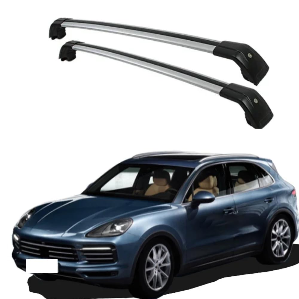 2PCS Auto Aluminium Relingträger Dachträger, für Porsche Cayenne Gepäckträger Dachboxen Fahrradträger Dachgepäckträger Car Zubehör,A 2PCS Auto Aluminium Relingträger Dachträger, für Porsche Cayenne Gepäckträger Dachboxen Fahrradträger Dachgepäckträger Car Zubehör,A von EQLIFD